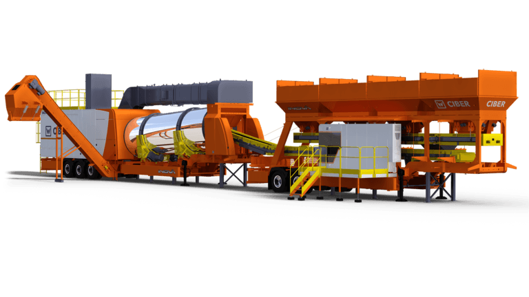 Taşınabilir kalıcı asfalt karıştırma sistemi iNOVA 2000