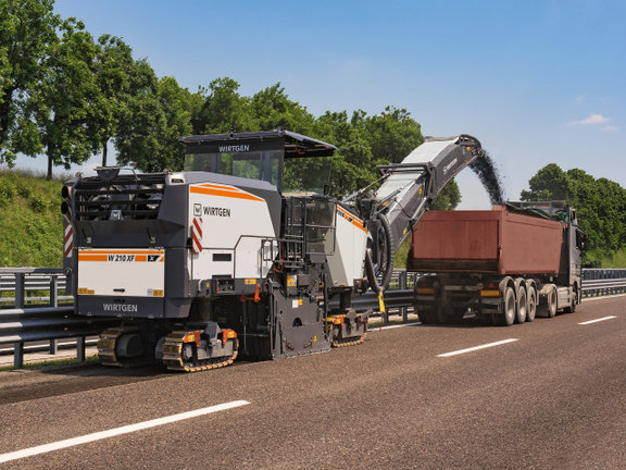 Baustelle W 210 XF | Foto | 0003 HI 