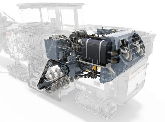 W 210 XF Engine | Grafik | 0001 HI