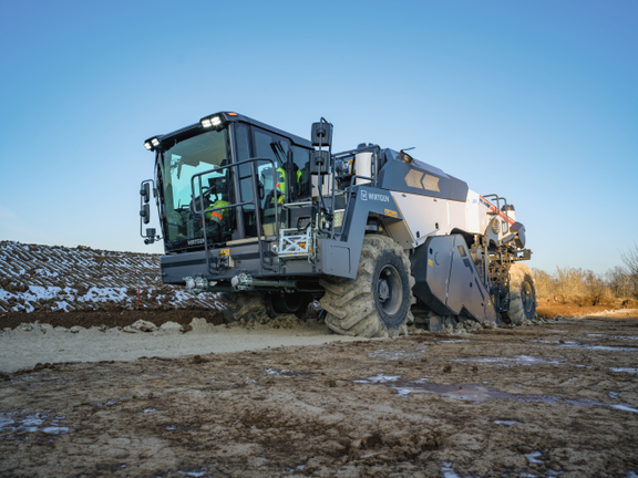WR 240 X Jobsite Euskirchen Soil Stabilization