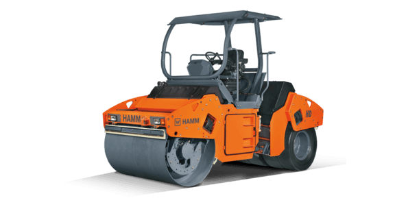 HD 110K Rodillo tándem con tambor de vibración y juego de ruedas