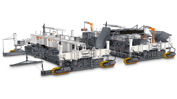 SP 1500 Extendedoras de encofrado deslizante entre orugas