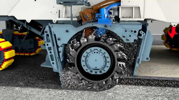 380 CR | 380 CRi Recycling witdischarge conveyor and paver HI (EN-GB)