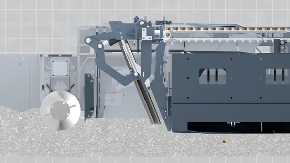 SP Longitudinal Tie Bar Inserter in Front of the Mould HI (DE)