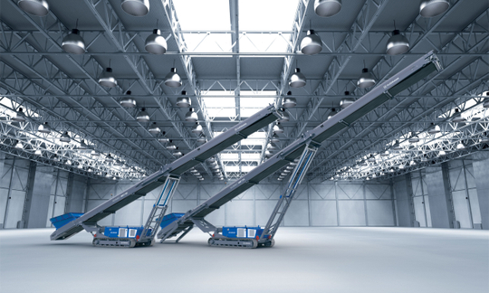 KLEEMANN Convoyeurs de terrils mobiles