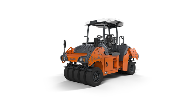 HP 100i Pneumatic-tire rollers in the 6–10 t weight class