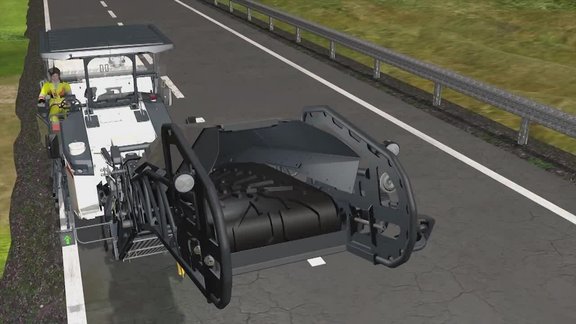 Operation of multifunctional armrest HI | Animation | DE / EN-GB