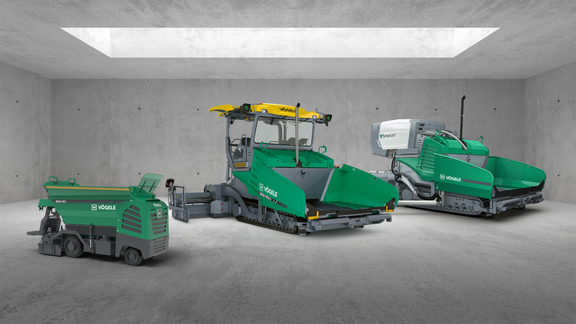 VOEGELE Pavimentadoras