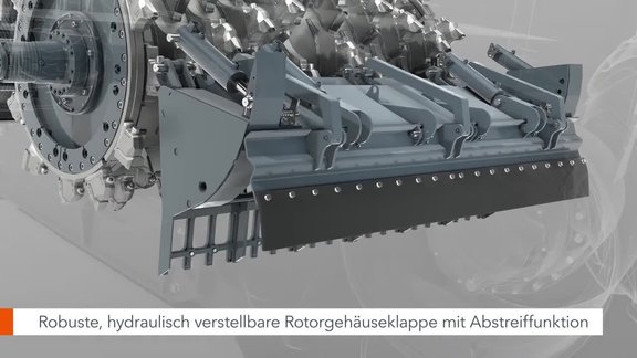 WRC 240 X - Austragsrost - Verschleißschutz | Animation | EN-GB