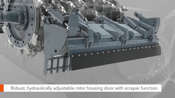 WRC 240 X - Discharge Grates - Wear Protection | Animation | EN-GB
