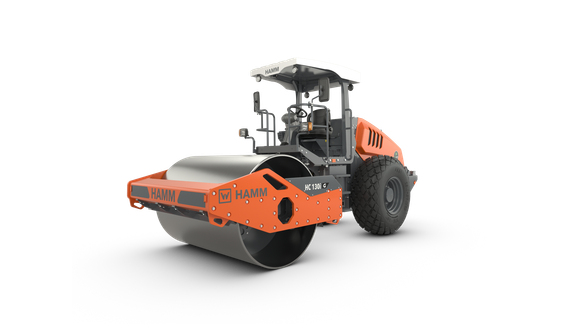 HC 130i G Compactor with smooth drum