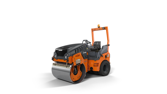HD 13 VT Tandem roller with vibration drum and set of wheels
