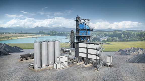 BENNINGHOVEN TBA asphalt mixing plants