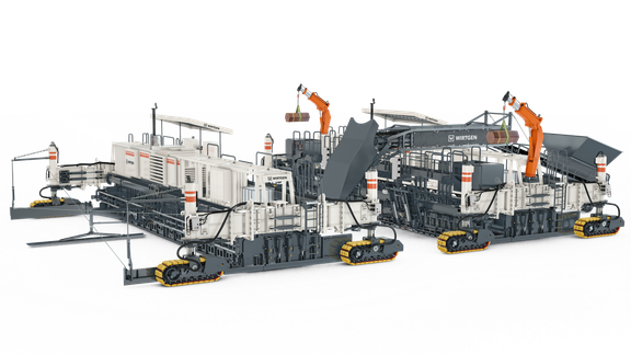 SP 154i Inset slipform pavers