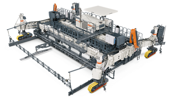 SP 124i Inset slipform pavers