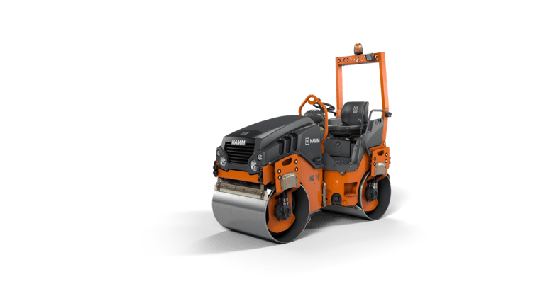 Tandem roller with two vibrating roller drums HD 10 VV