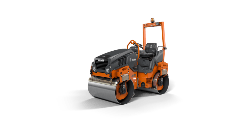 Tandem roller with two vibrating roller drums HD 12 VV