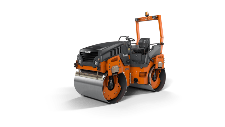 Tandem roller with two vibrating roller drums HD 13 VV