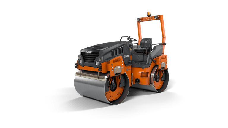 Tandem roller with two vibrating roller drums HD 14 VV