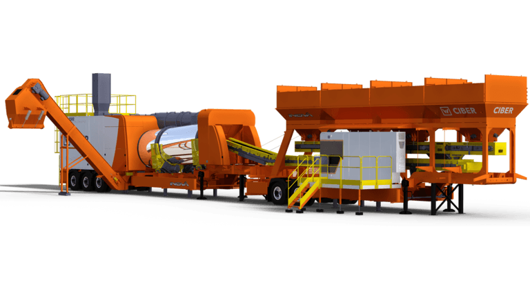 Equipo de mezcla de asfalto continuo y transportable iNOVA 1502