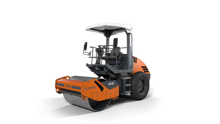 Compactor with smooth drum HC 50i