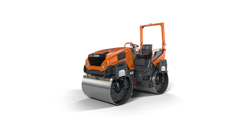 Tandem roller with two vibrating roller drums HD 50 VV