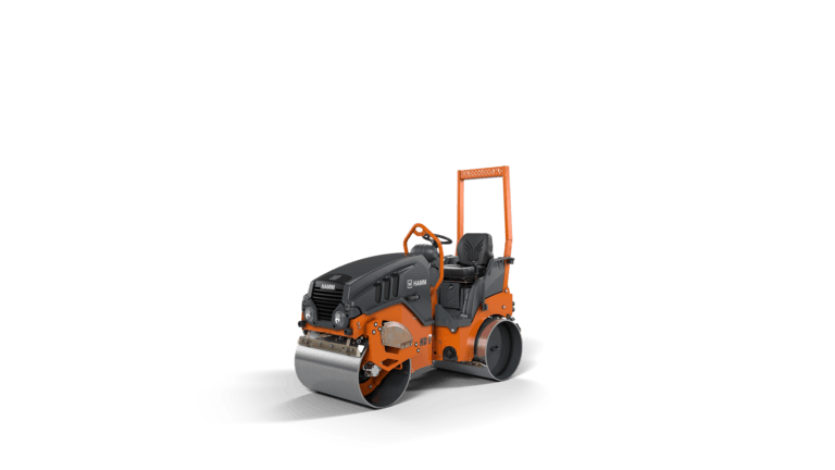 Tandem roller with two vibrating roller drums HD 9 VV