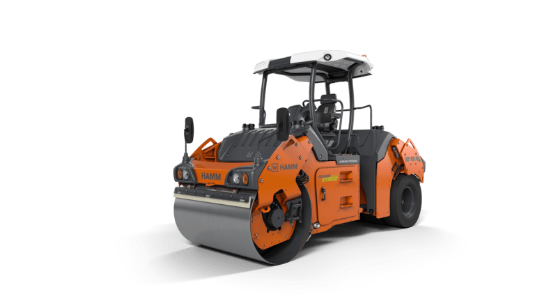 Tandem roller with vibrating roller drum and set of wheels HD+ 90i PH VT-S