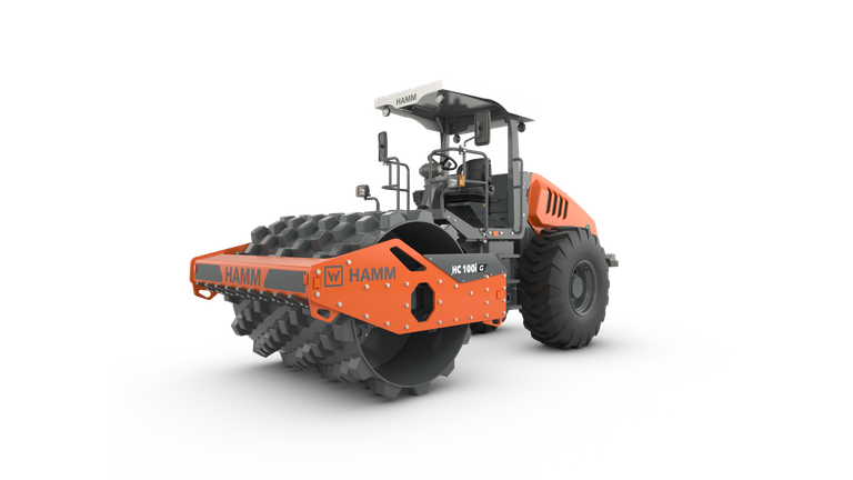 Compactor with padfoot drum HC 100i G P