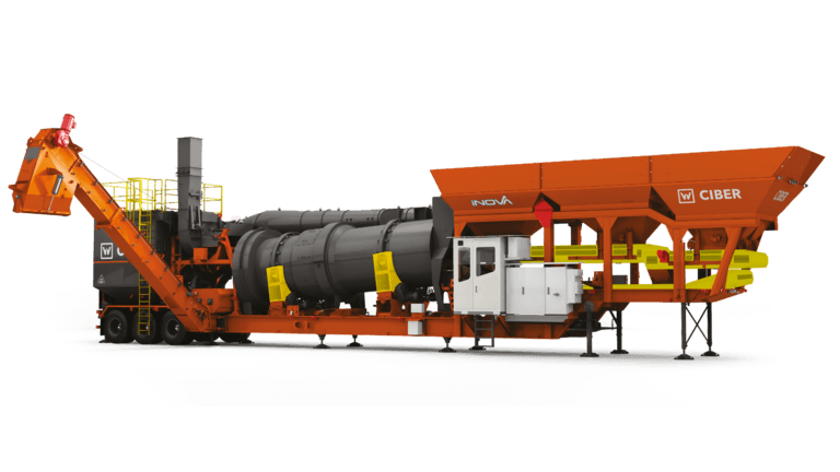 Continuous mobile asphalt plant iNOVA 1200