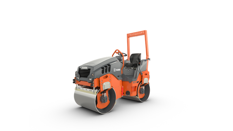 Tandem roller with two vibration drums HD 10 VV