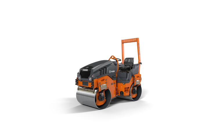 Tandem roller with vibration and oscillation drum HD 10i VO