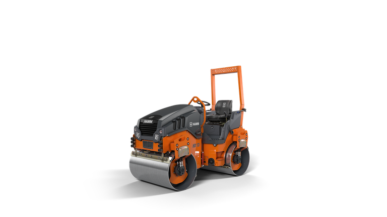 Tandem roller with two vibration drums HD 12i VV