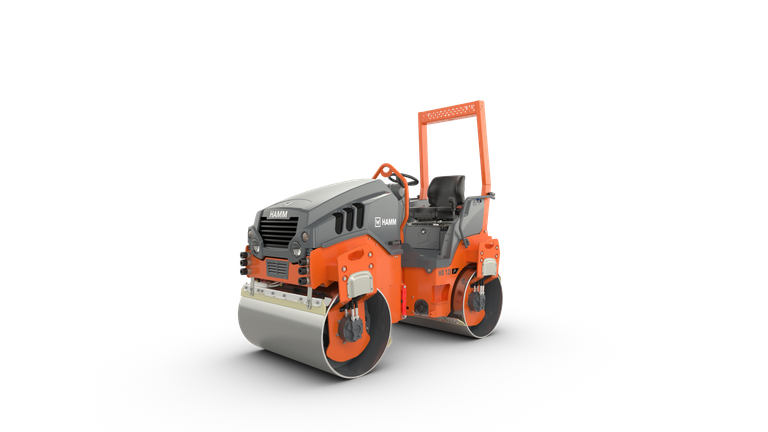 Tandem roller with two vibration drums HD 12i VV