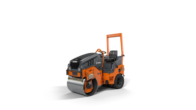 Тандемный дорожный каток с вибрирующим вальцом и комплектом колёс HD 10i VT