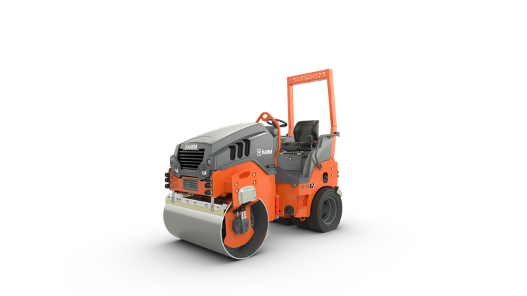 Rullo tandem con tamburo vibrante e set ruote HD 12i VT