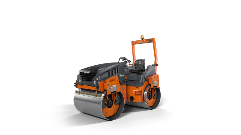 Tandem roller with two vibration drums HD 14 VV