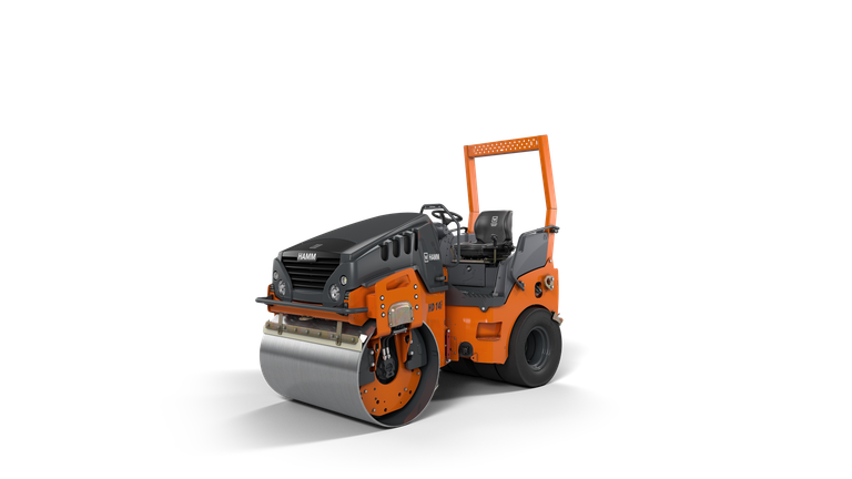 Tandem roller with vibration drum and set of wheels HD 14i VT