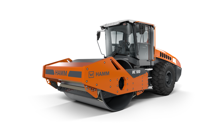 Compactor with smooth drum HC 180