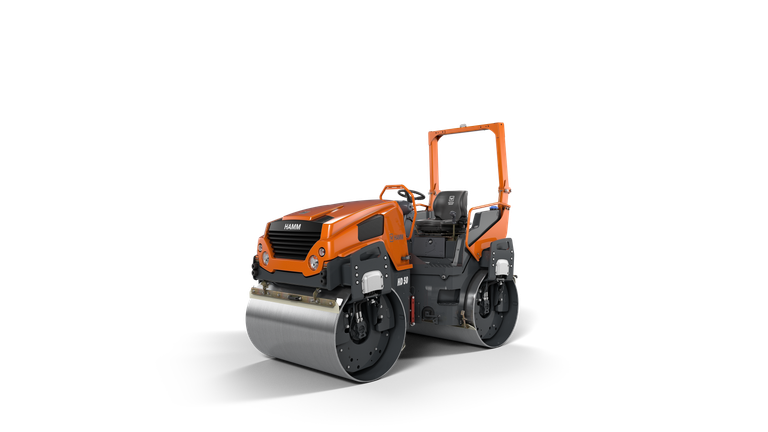 Tandem roller with two vibration drums HD 50 VV