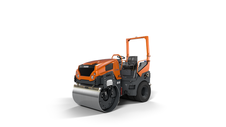 Тандемный дорожный каток с вибрирующим вальцом и комплектом колёс HD 50 VT