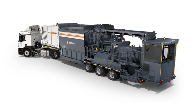 Planta móvil de mezclado en frío KMA 240