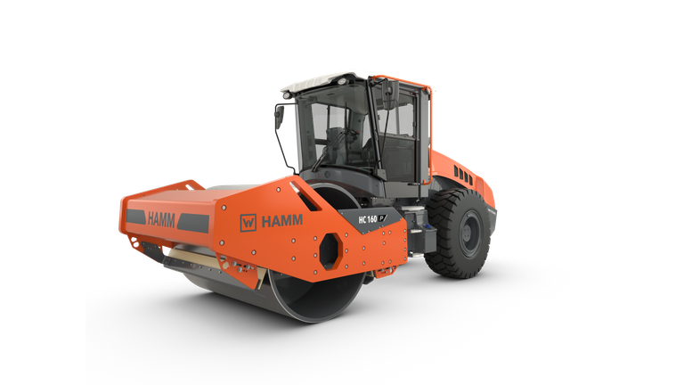 Compactor with smooth drum HC 160