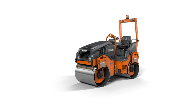 Tandem roller with vibration and oscillation drum HD 10 VO
