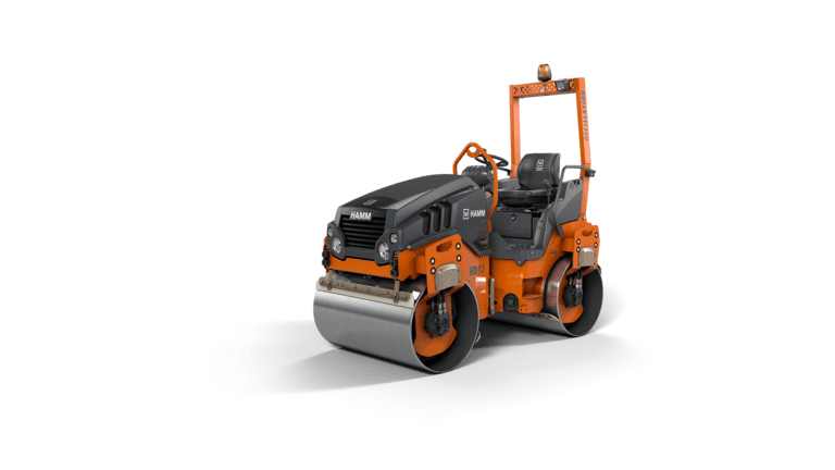Tandem roller with vibration and oscillation drum HD 12 VO