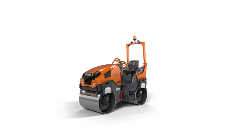 Tandem roller with two vibrating roller drums HD 30 VV