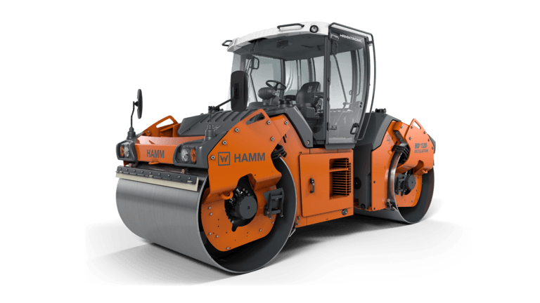 Tandem roller with vibration and oscillation drum HD+ 120 VO