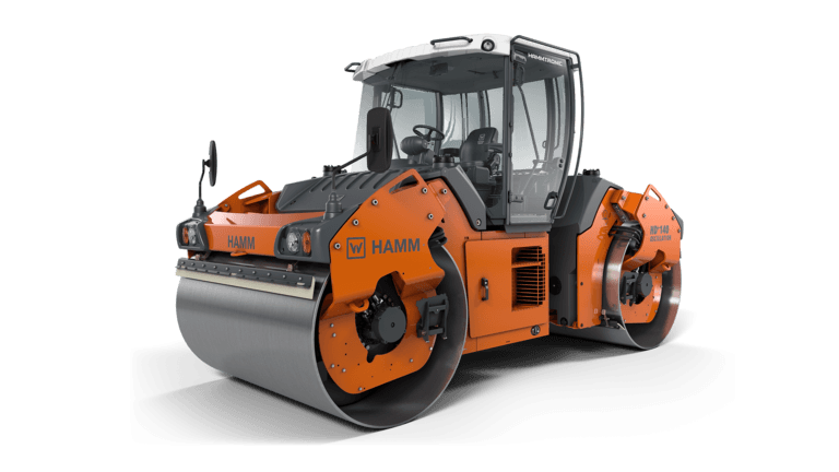 Tandem roller with vibration and oscillation drum HD+ 140 VO