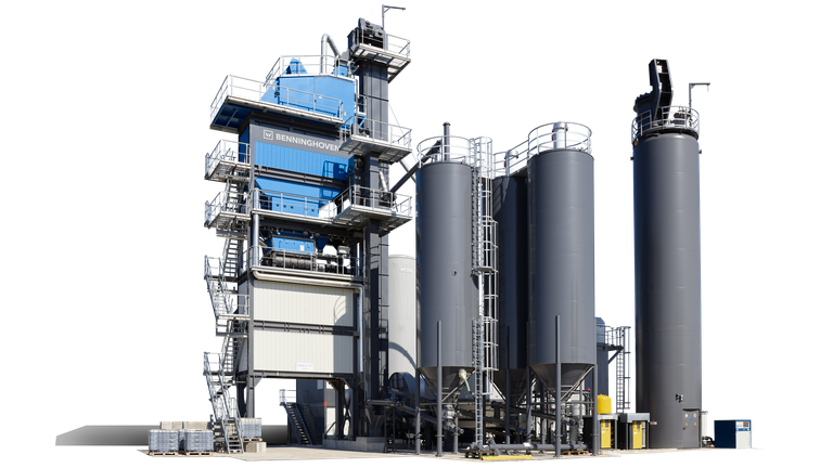 Transportable asphalt mixing plants ECO