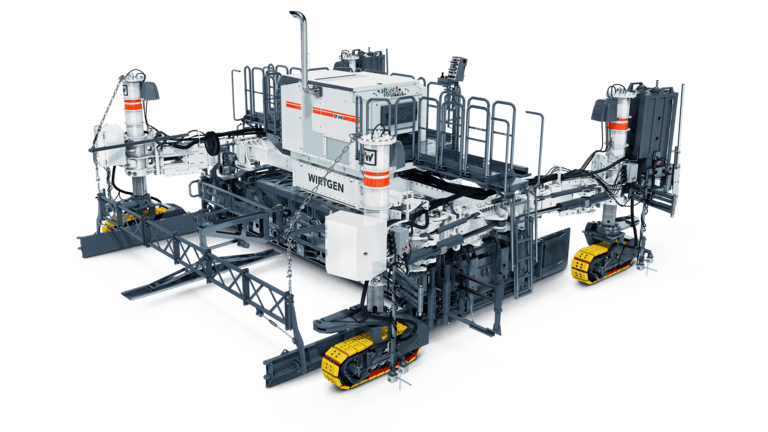 Miniature NZG 1/50 – WIRTGEN SP 64i – Engin De Chantier – Neuf – NZG1038